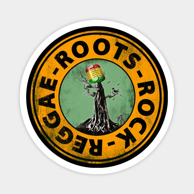 Roots Rock Reggae Magnet by Buy Custom Things